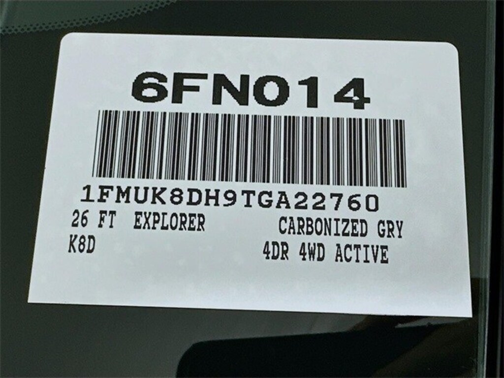 New 2026 Ford Explorer Active SUV