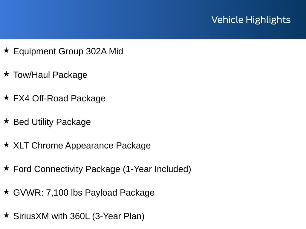 New 2026 Ford F-150 XLT Truck SuperCrew Cab