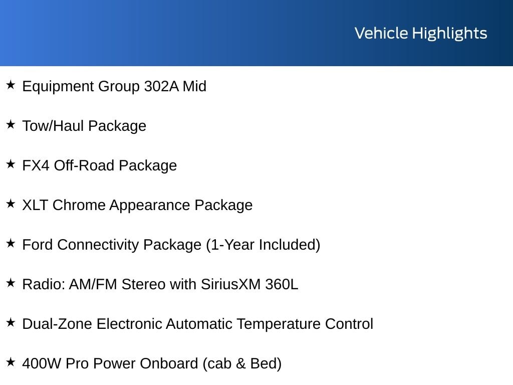 New 2026 Ford F-150 XLT Truck SuperCrew Cab
