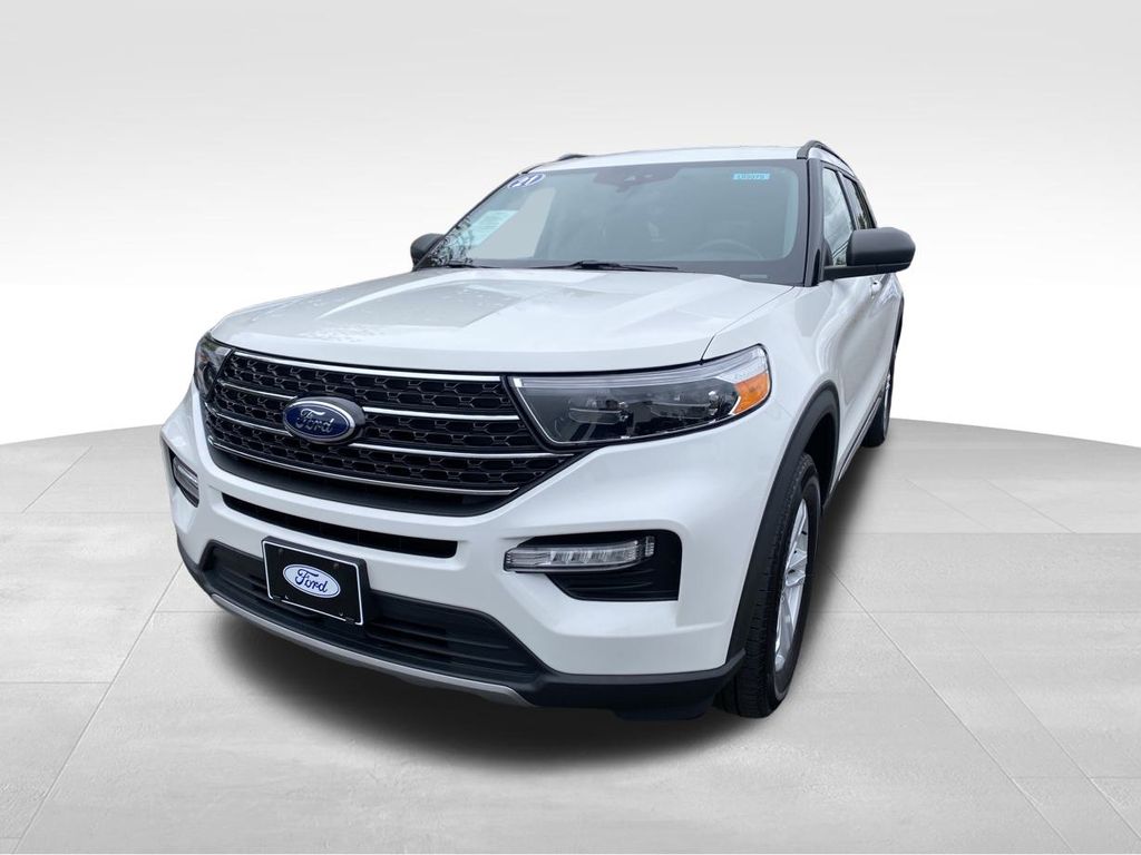 Used 2021 Ford Explorer XLT with VIN 1FMSK8DH5MGC50523 for sale in Bay Shore, NY