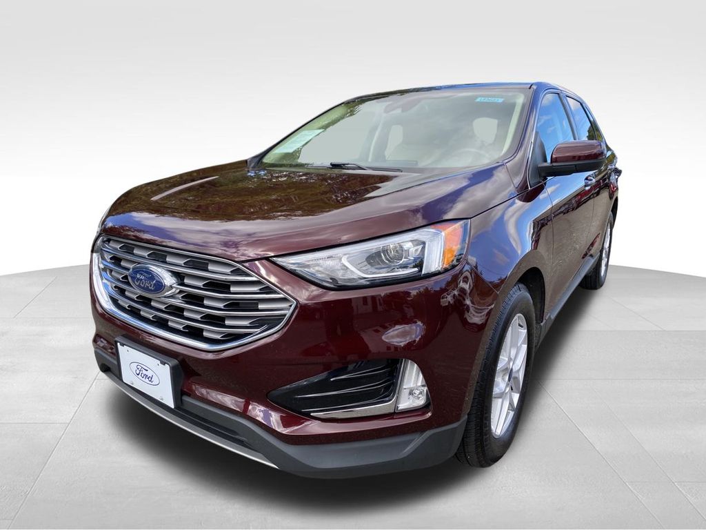 Used 2021 Ford Edge SEL with VIN 2FMPK4J97MBA37883 for sale in Bay Shore, NY