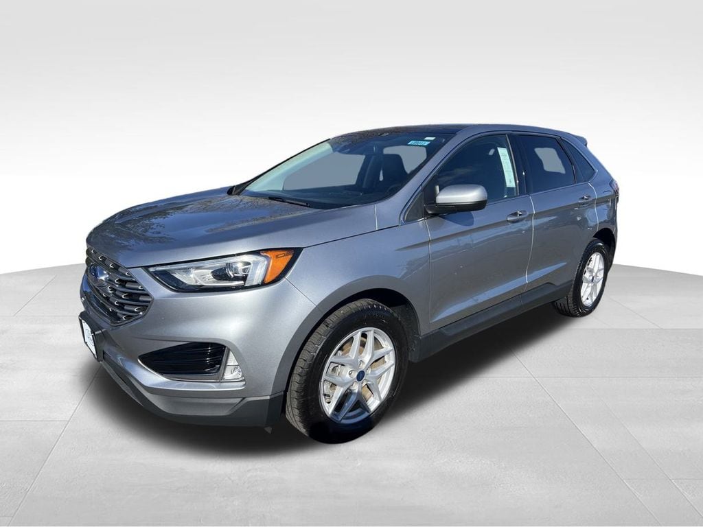 Used 2021 Ford Edge SEL with VIN 2FMPK4J98MBA34247 for sale in Bay Shore, NY