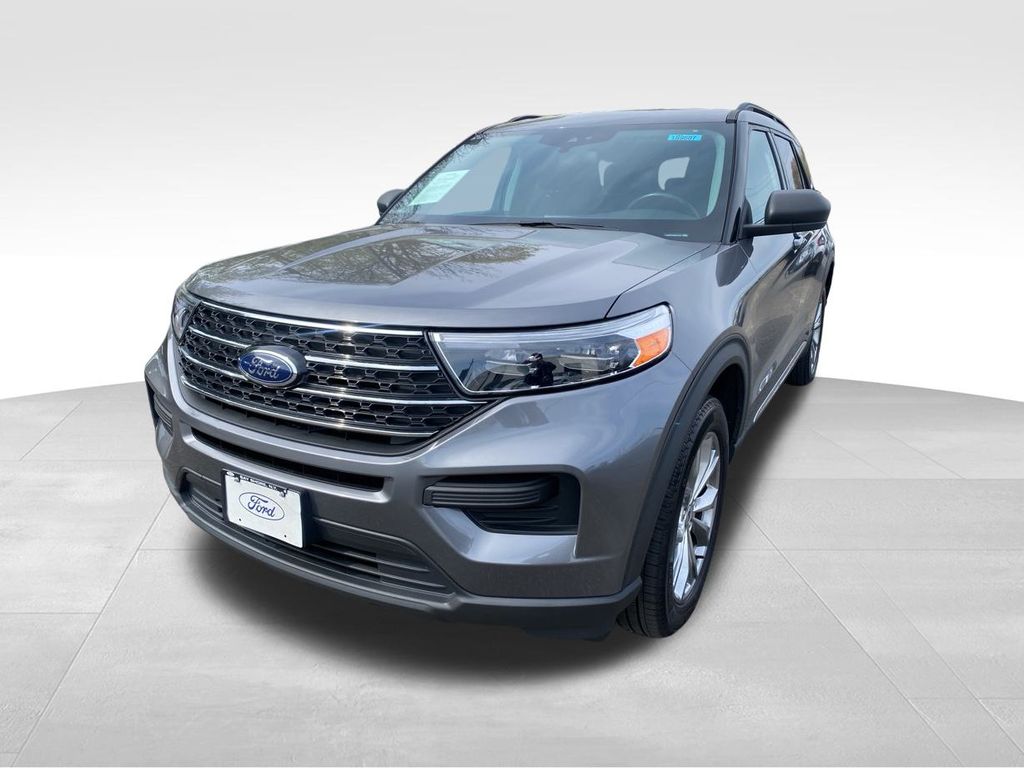 Used 2021 Ford Explorer XLT with VIN 1FMSK8DH6MGA51321 for sale in Bay Shore, NY