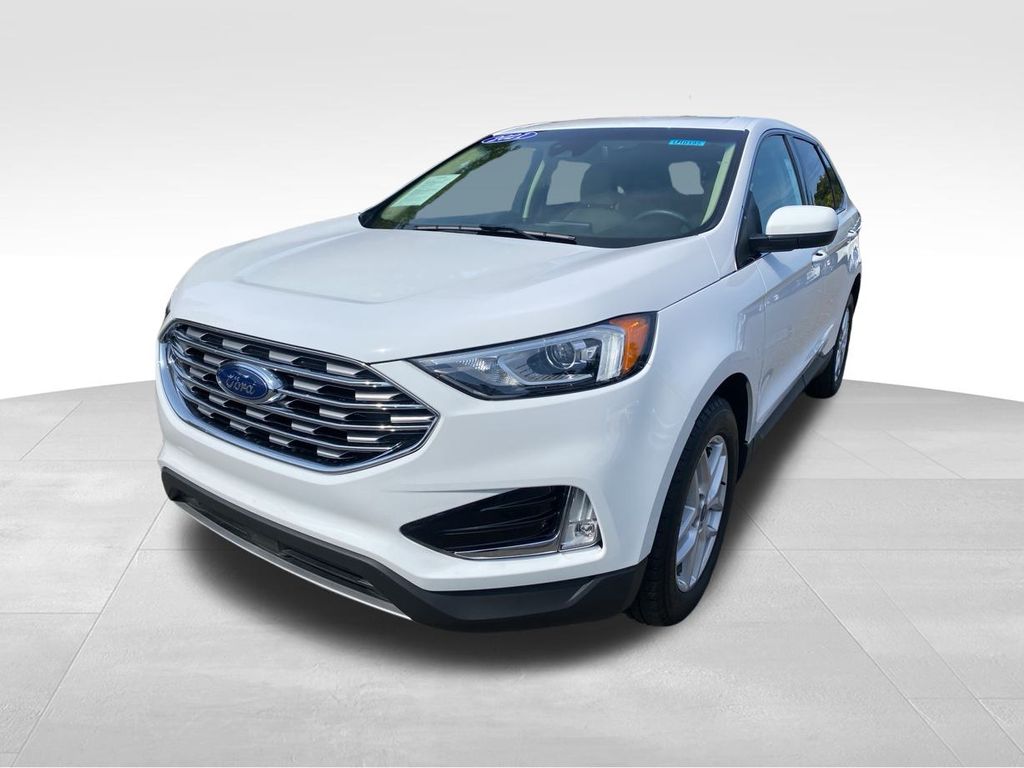 Used 2021 Ford Edge SEL with VIN 2FMPK4J95MBA48963 for sale in Bay Shore, NY