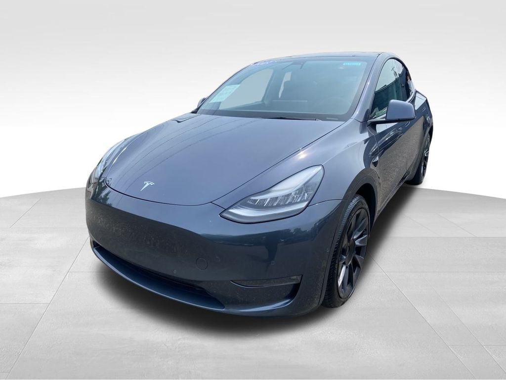 Used 2021 Tesla Model Y Long Range with VIN 5YJYGDEE1MF138874 for sale in Bay Shore, NY