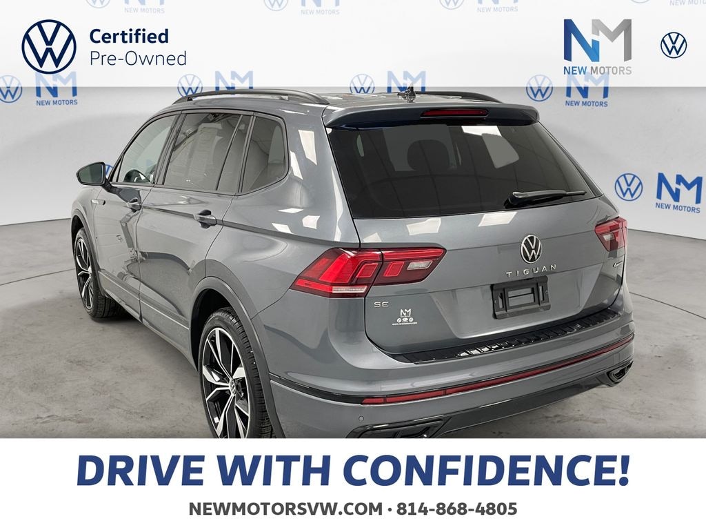 Certified 2024 Volkswagen Tiguan 2.0T SE R-Line Black SUV