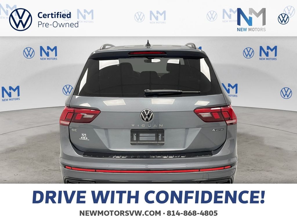 Certified 2024 Volkswagen Tiguan 2.0T SE R-Line Black SUV