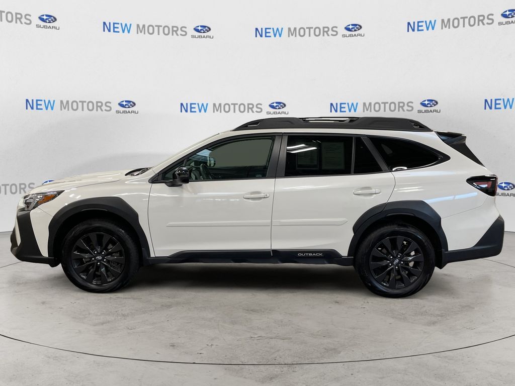 Certified 2025 Subaru Outback Onyx Edition with VIN 4S4BTALC2S3138499 for sale in Erie, PA