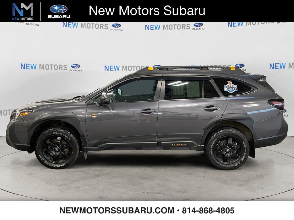Certified 2022 Subaru Outback Wilderness with VIN 4S4BTGUD7N3272021 for sale in Erie, PA