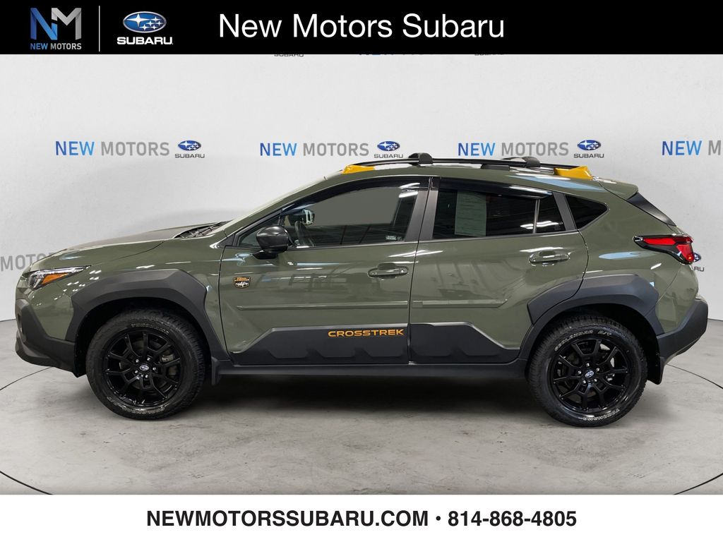 Certified 2024 Subaru Crosstrek Wilderness with VIN 4S4GUHU62R3801133 for sale in Erie, PA