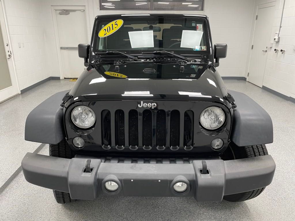 Used 2015 Jeep Wrangler Sport with VIN 1C4AJWAG3FL532219 for sale in Erie, PA