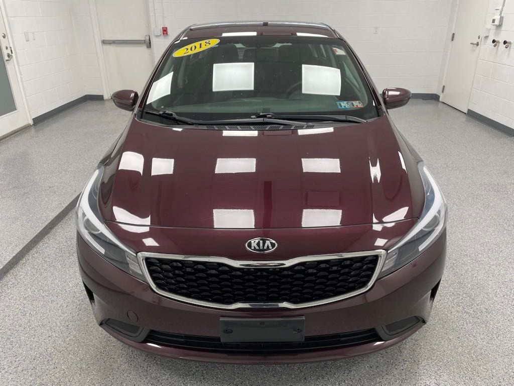 Certified 2018 Kia FORTE LX with VIN 3KPFK4A79JE206627 for sale in Erie, PA