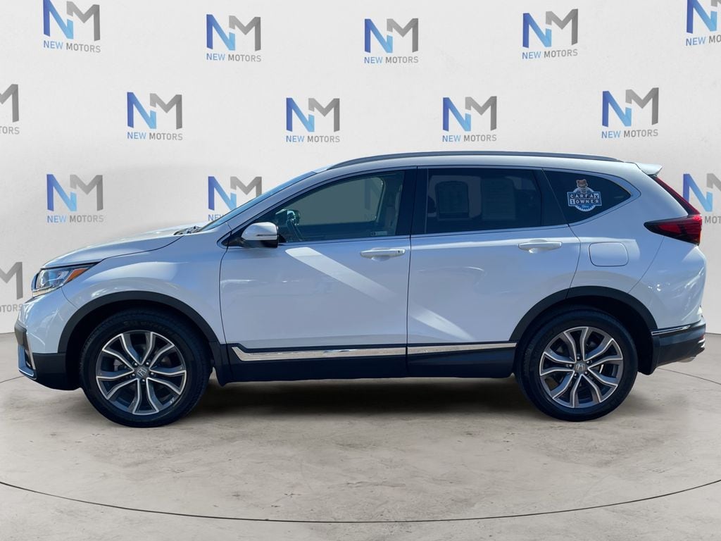 Certified 2021 Honda CR-V Touring with VIN 2HKRW2H97MH613147 for sale in Erie, PA