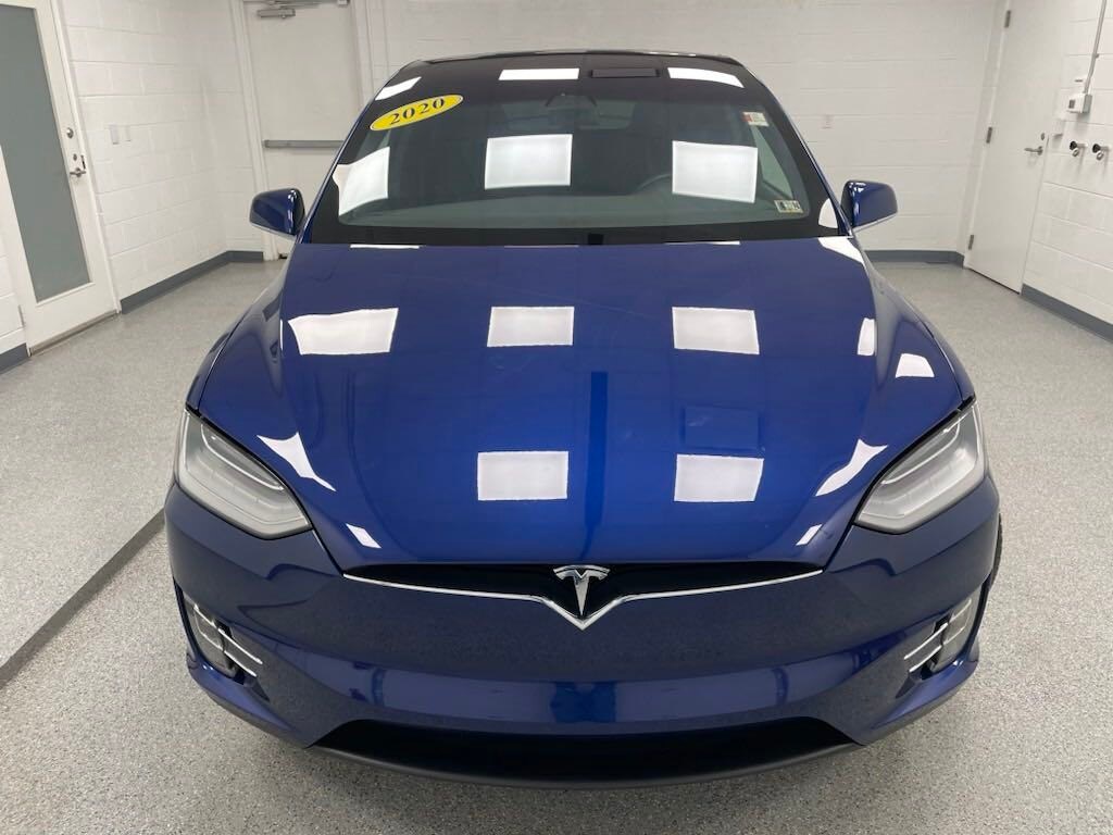 Used 2020 Tesla Model X Long Range Plus with VIN 5YJXCDE29LF262628 for sale in Erie, PA