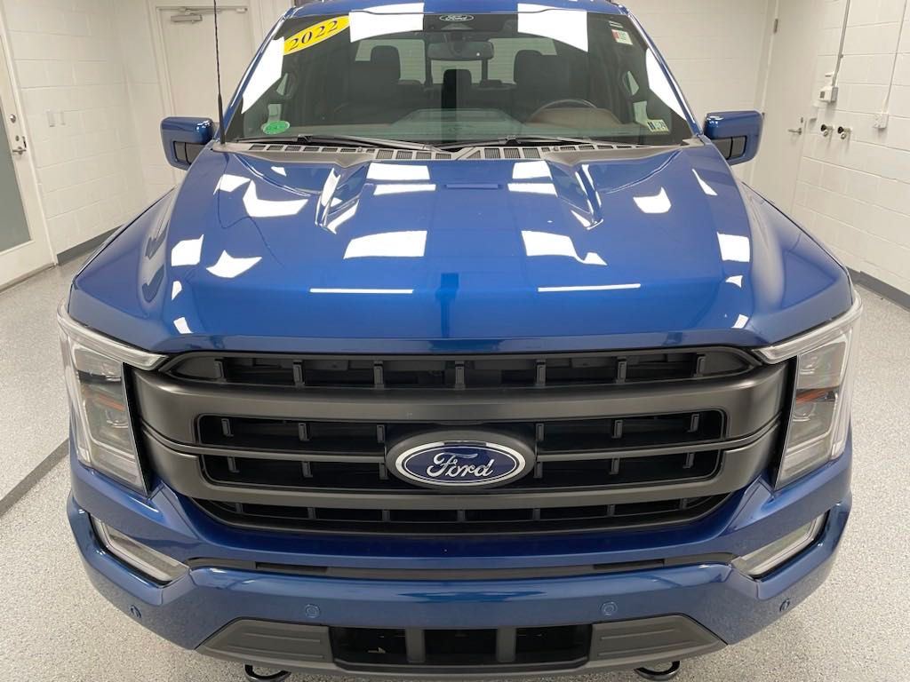 Certified 2022 Ford F-150 Lariat with VIN 1FTFW1ED0NFC18096 for sale in Erie, PA