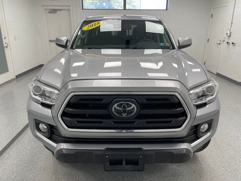 Certified 2018 Toyota Tacoma SR5 with VIN 3TMCZ5AN6JM180285 for sale in Erie, PA