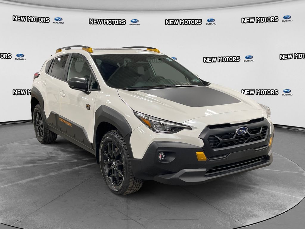 2026 Subaru Crosstrek Wilderness Crystal White Pearl at New Motors