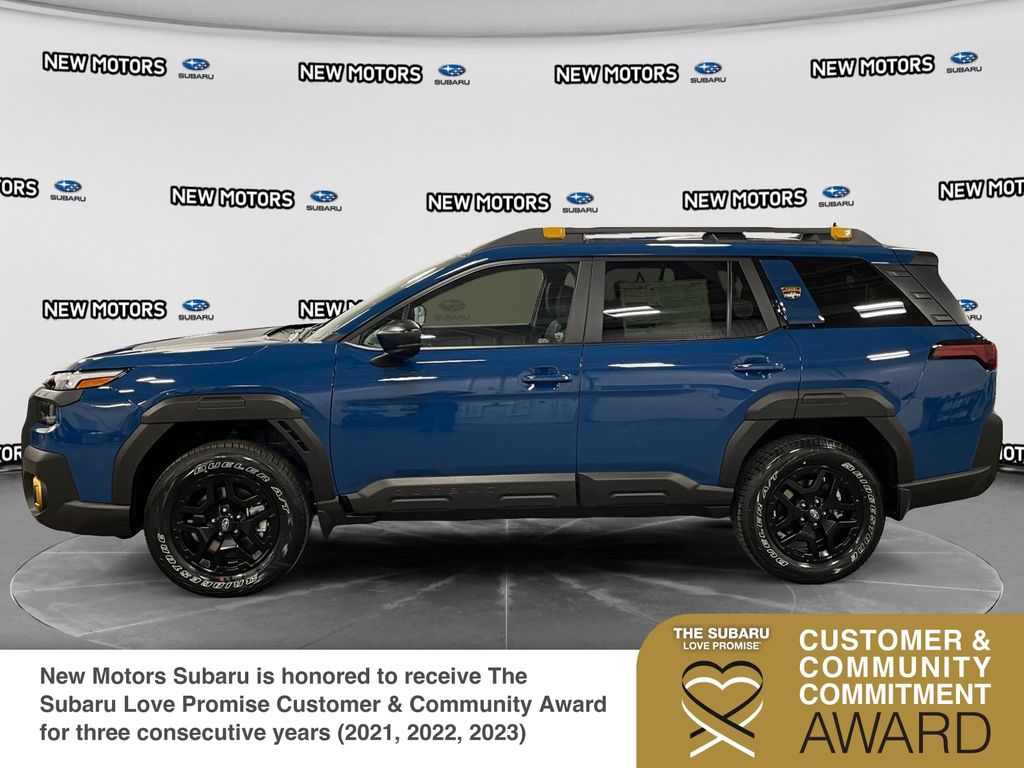2026 Subaru Outback Wilderness Geyser Blue at Braxton Motor Co