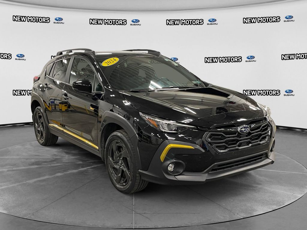 2024 Subaru Crosstrek Sport Crystal Black Silica at New Motors
