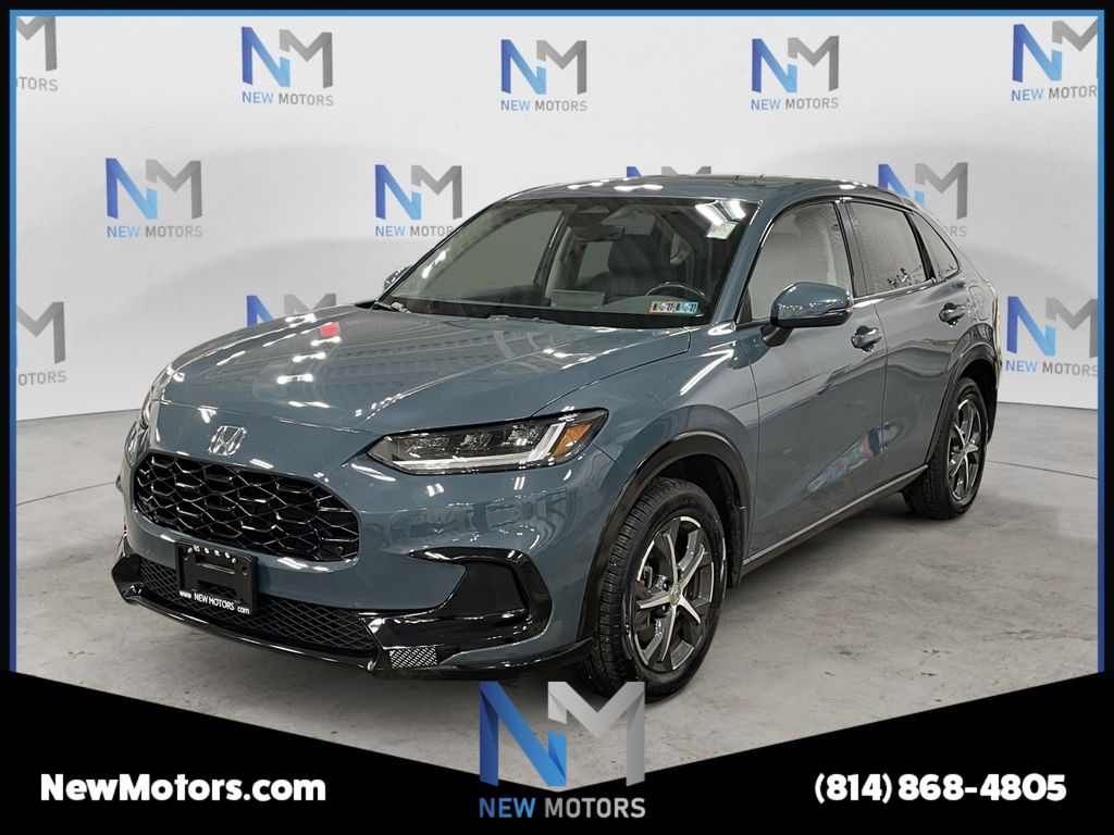 2023 Honda HR-V EX-L AWD Blue at Solomon Chevrolet