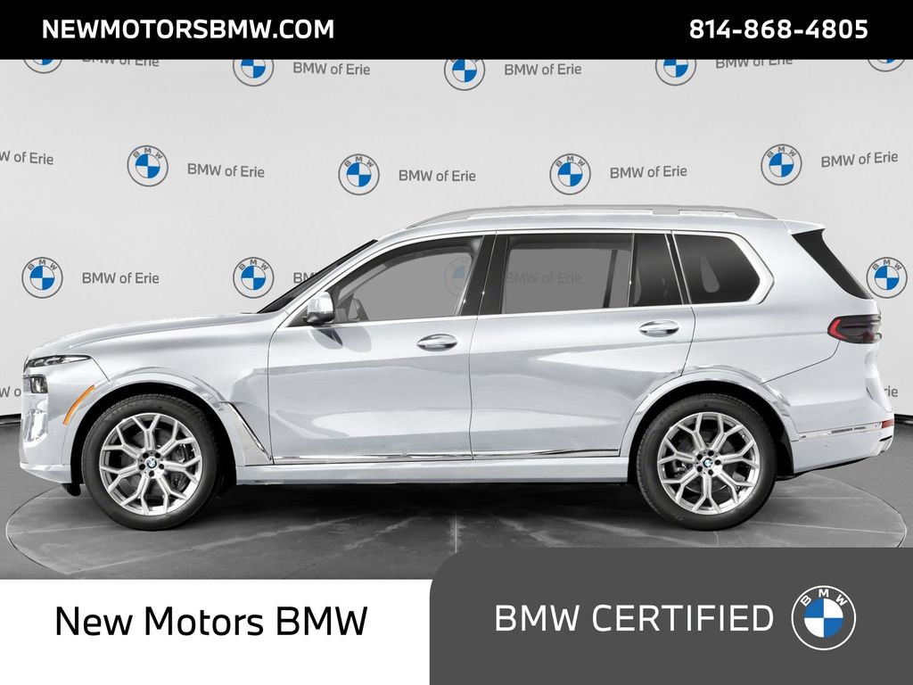 2024 BMW X7 M60i White Metallic at Solomon Chevrolet