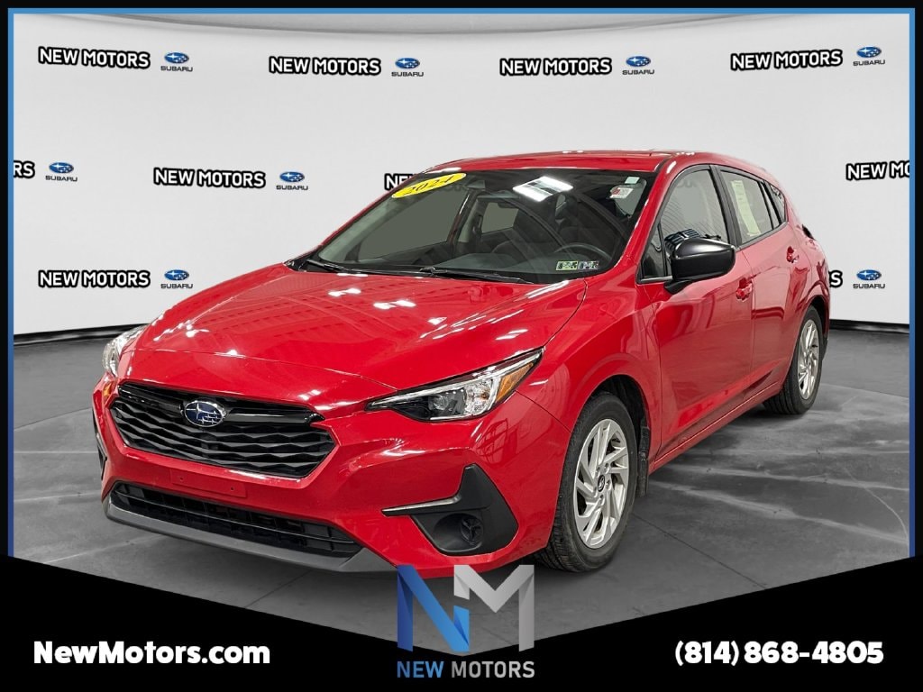 2024 Subaru Impreza Base Pure Red at New Motors