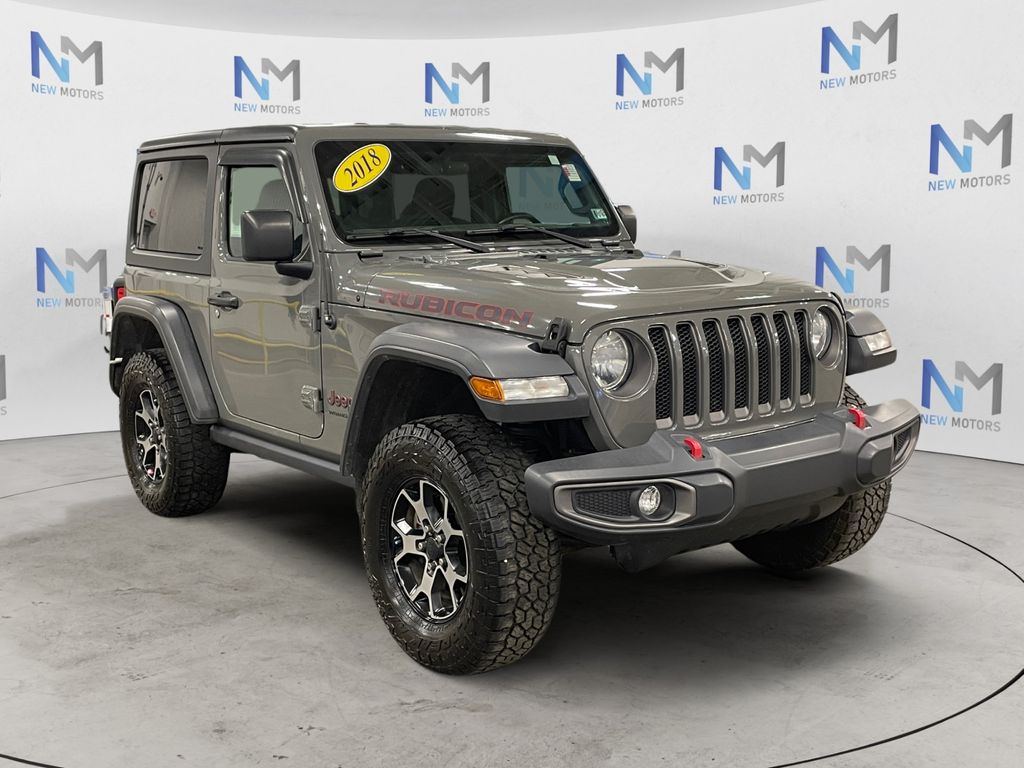 2018 Jeep Wrangler Rubicon 4x4 Gray Clearcoat at Northside Imports