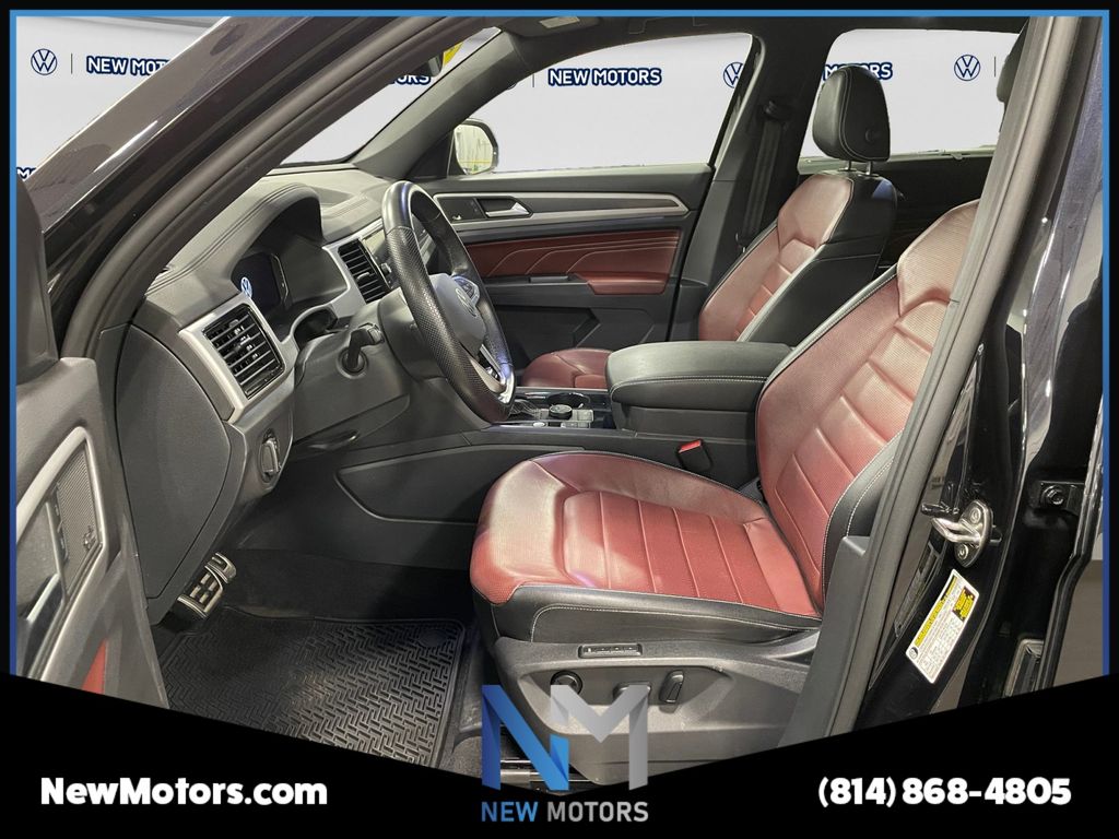 2023 Volkswagen Atlas Cross Sport 3.6L V6 SEL Premium R-Line Deep Black Pearl at South Park Mitsubishi