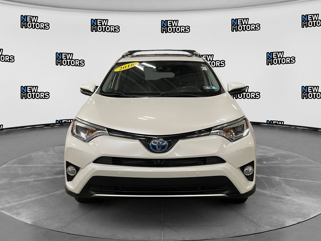 2016 Toyota RAV4 Hybrid Limited Blizzard Pearl at South Park Mitsubishi