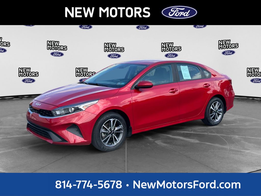 2023 Kia Forte LXS Currant Red at Nick Chevrolet