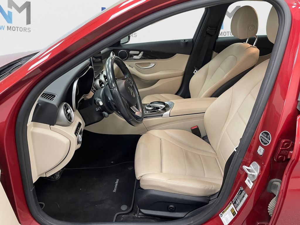 2016 Mercedes-Benz C-Class C 300 4MATIC designo Cardinal Red at Braxton Motor Co