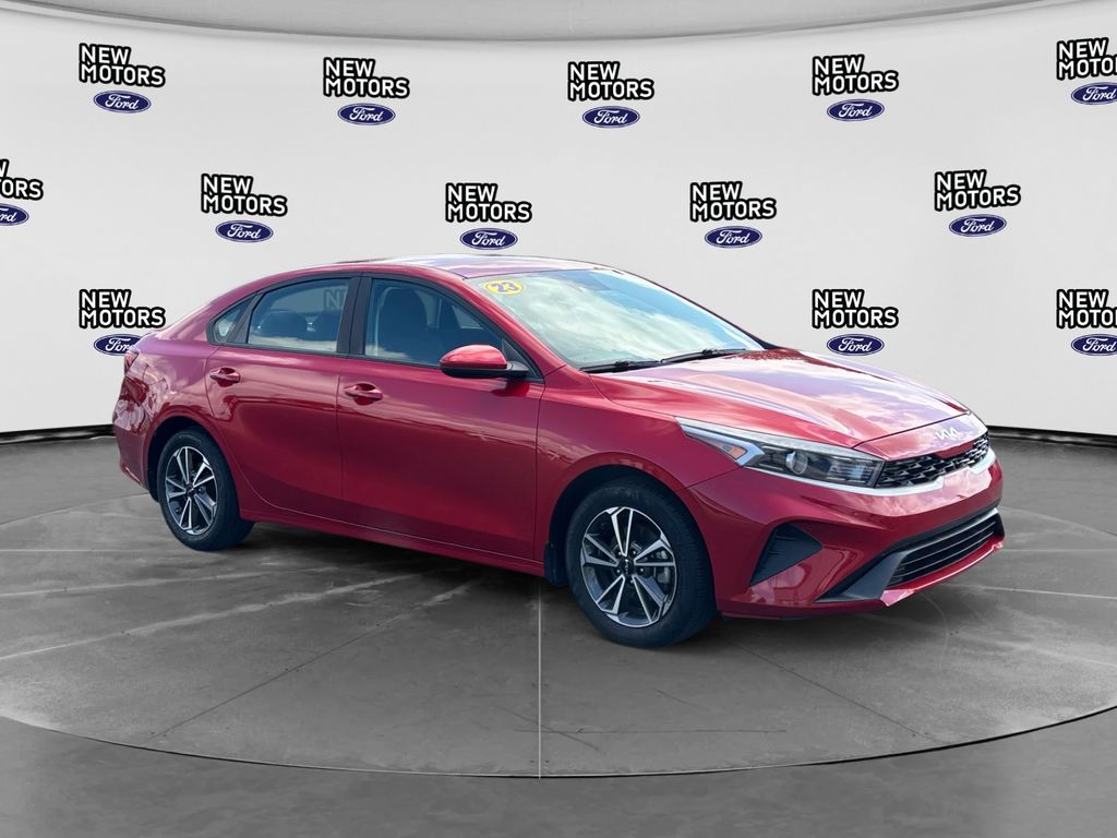 2023 Kia Forte LXS Currant Red at Nick Chevrolet