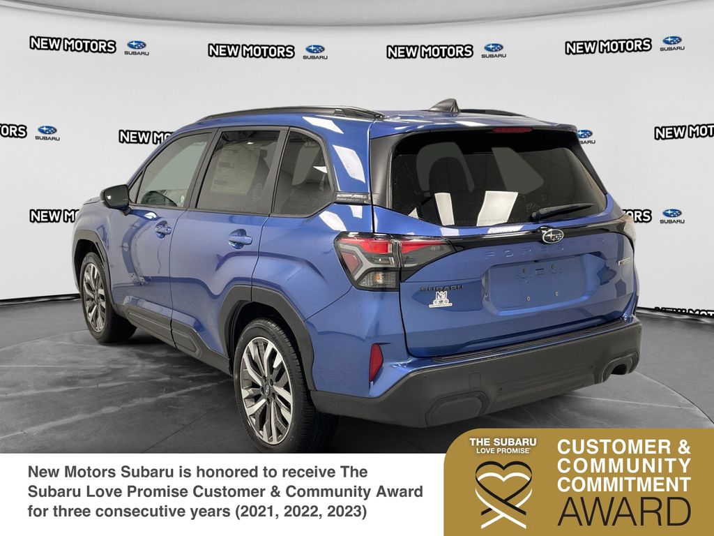 2026 Subaru Forester Touring Daybreak Blue Pearl at New Motors