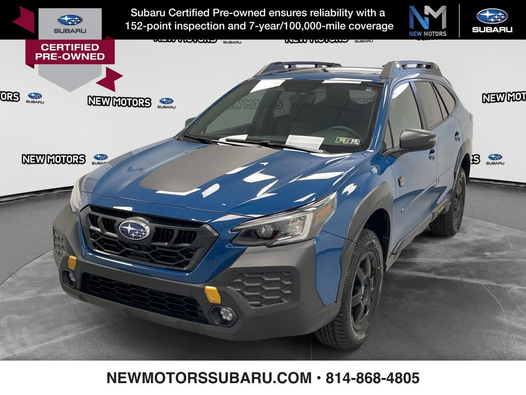2025 Subaru Outback Wilderness Geyser Blue at New Motors