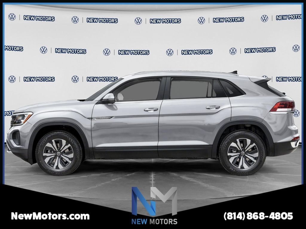 2024 Volkswagen Atlas Cross Sport 2.0T SE w/Technology Silver Mist at South Park Mitsubishi