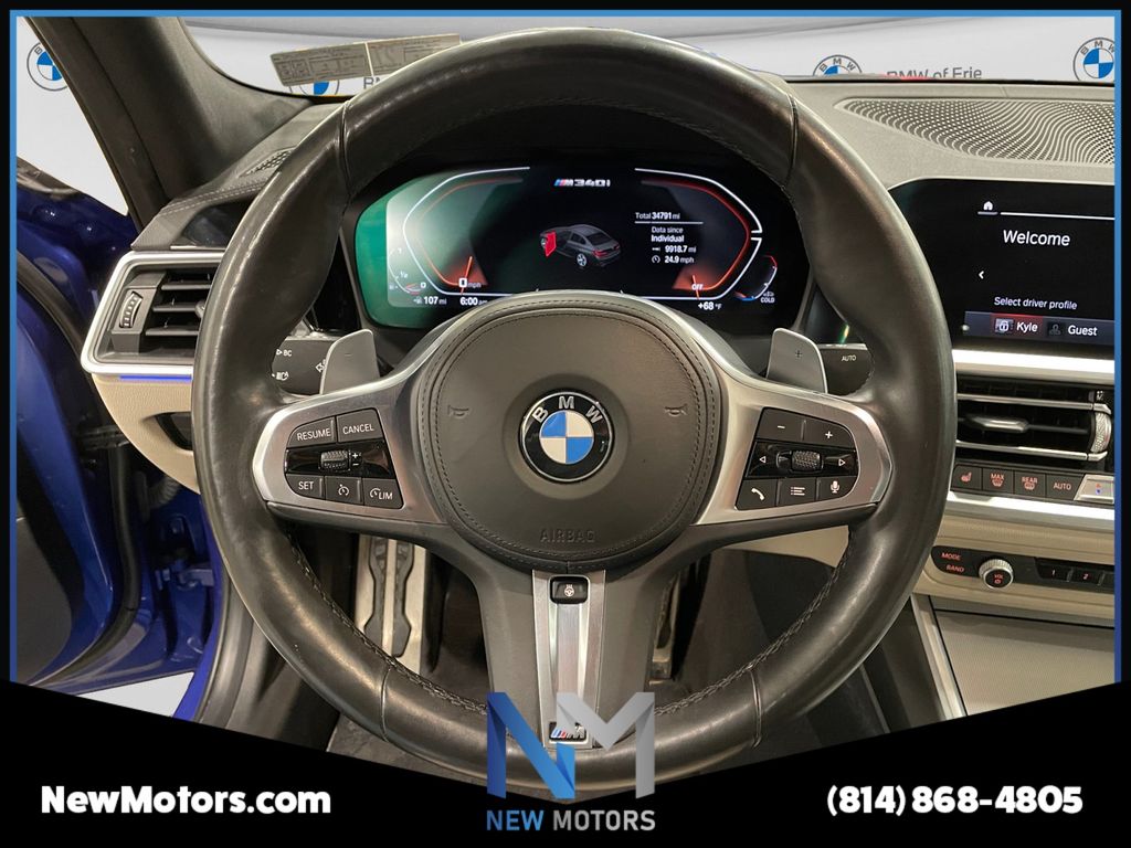 2021 BMW M340i xDrive Portimao Blue at Braxton Motor Co