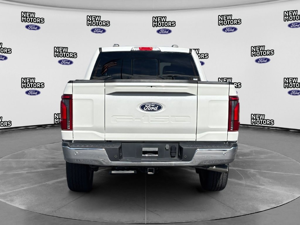 2024 Ford F-150 Lariat White Metallic at New Motors