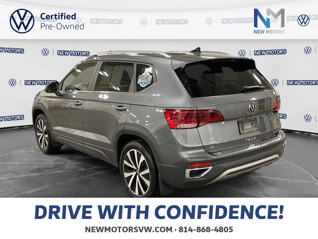 2023 Volkswagen Taos 1.5T SE Platinum Gray Metallic at New Motors