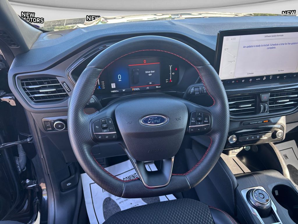 2024 Ford Escape ST-Line Select Black Metallic at Town & Country Ford