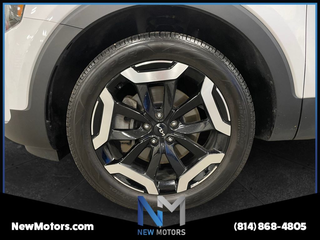2023 Kia Telluride S Glacial White Pearl at South Park Mitsubishi