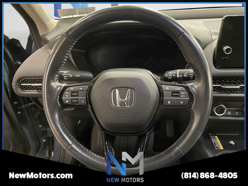 2023 Honda HR-V EX-L AWD Blue at Solomon Chevrolet