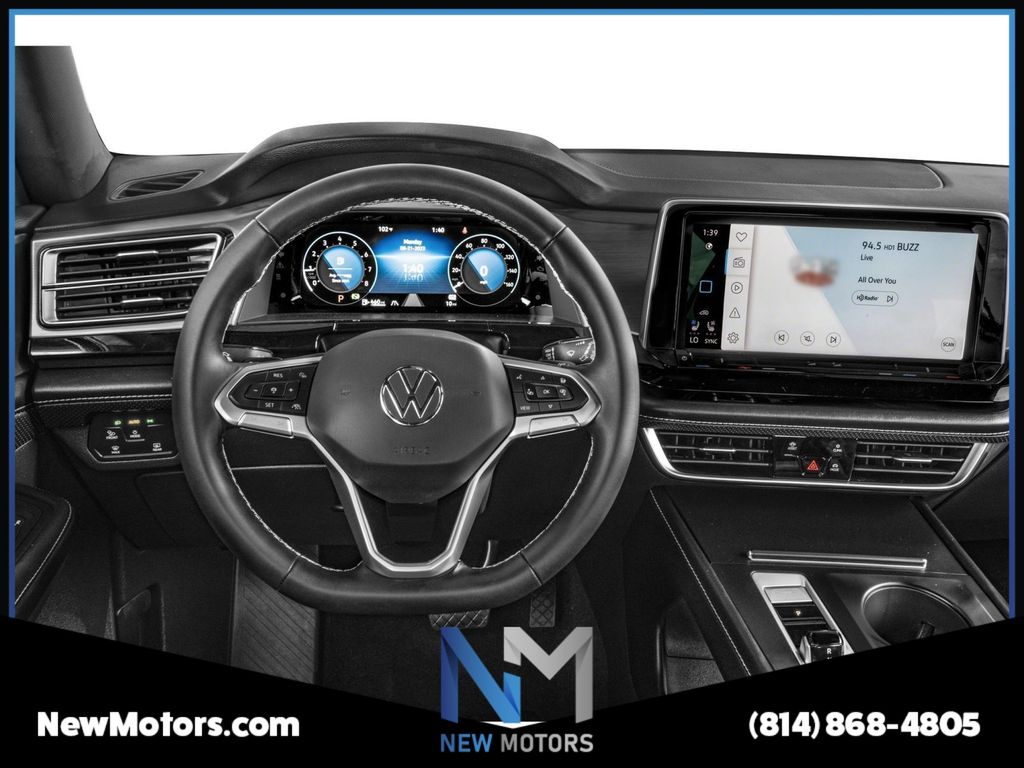 2024 Volkswagen Atlas Cross Sport 2.0T SE w/Technology Silver Mist at South Park Mitsubishi