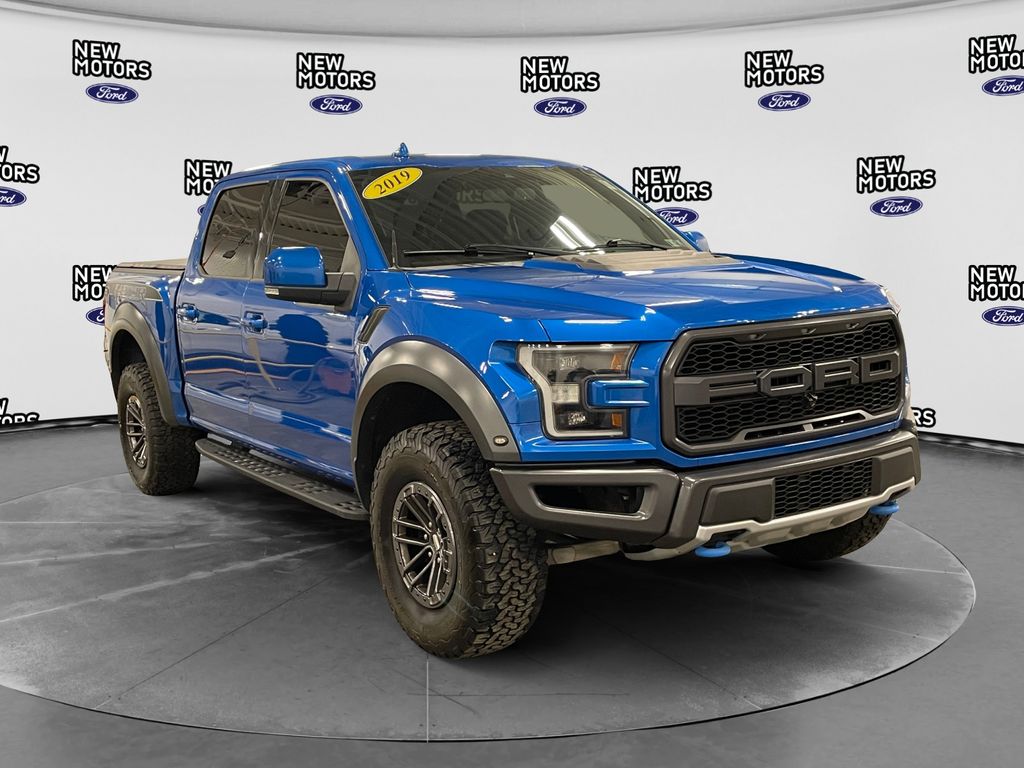 2019 Ford F-150 Raptor Blue Metallic at Auto Express Rt. 8