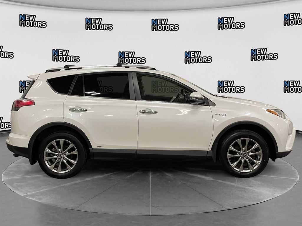 2016 Toyota RAV4 Hybrid Limited Blizzard Pearl at South Park Mitsubishi