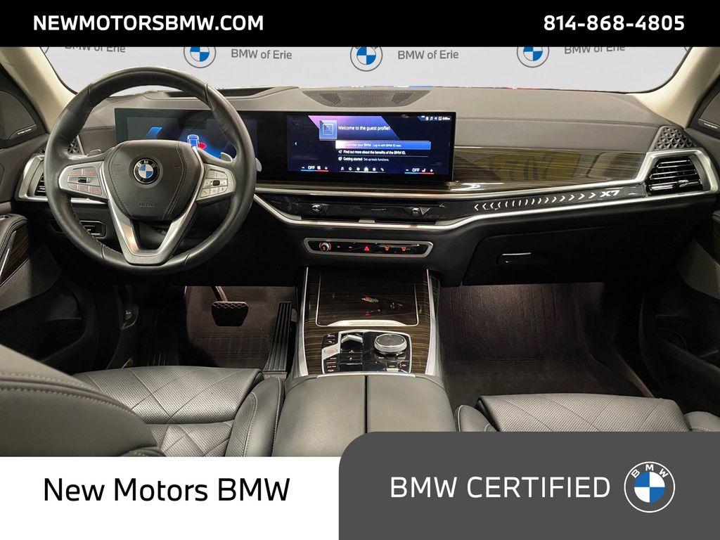 2024 BMW X7 xDrive40i Skyscraper Gray Metallic at Solomon Chevrolet