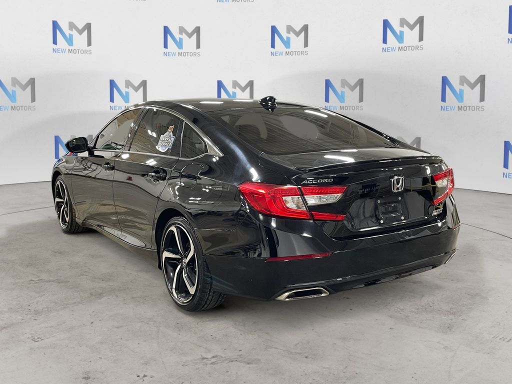 2021 Honda Accord Sport SE 1.5T Crystal Black Pearl at New Motors