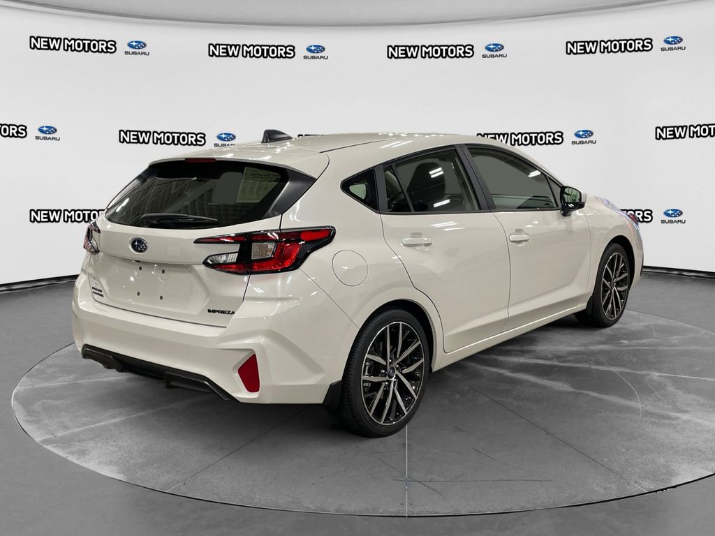 2026 Subaru Impreza Sport Crystal White Pearl at New Motors