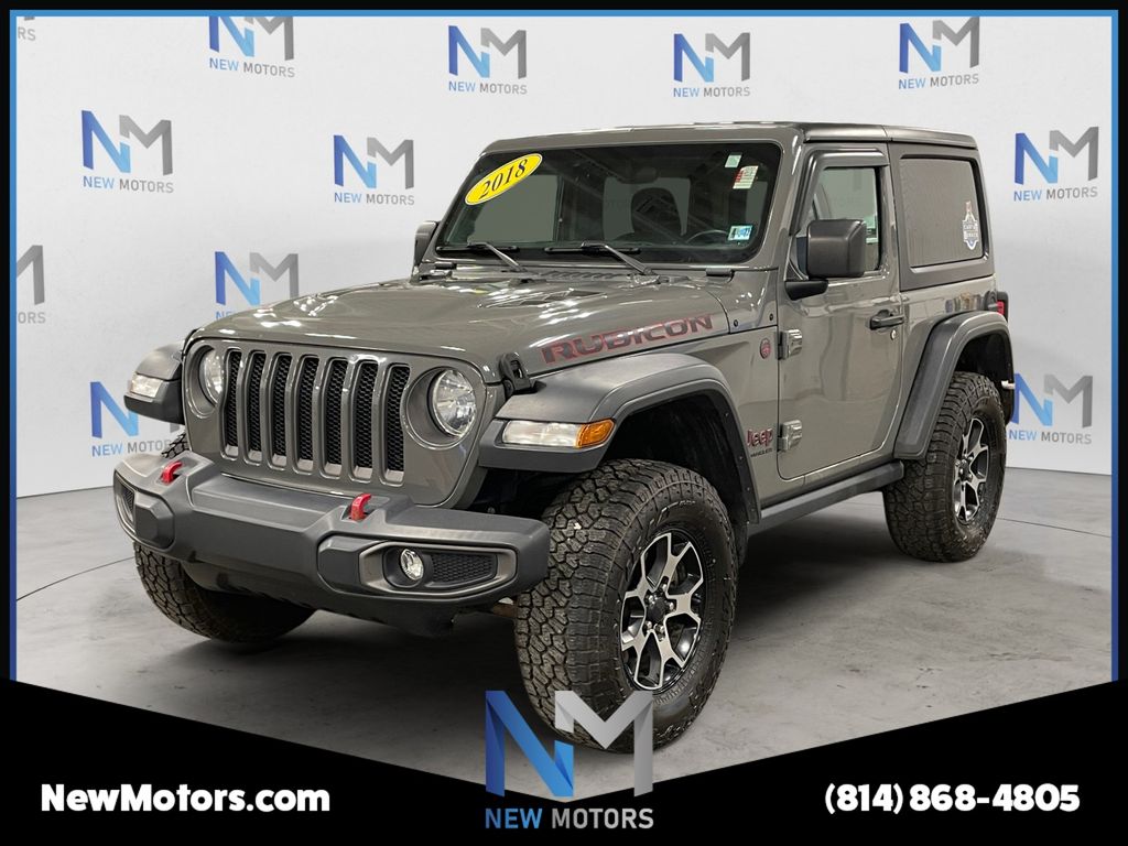 2018 Jeep Wrangler Rubicon 4x4 Gray Clearcoat at Northside Imports