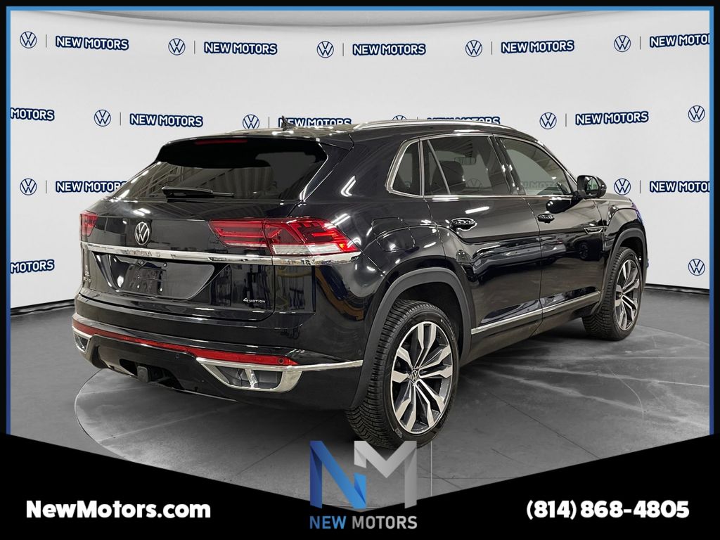 2023 Volkswagen Atlas Cross Sport 3.6L V6 SEL Premium R-Line Deep Black Pearl at South Park Mitsubishi