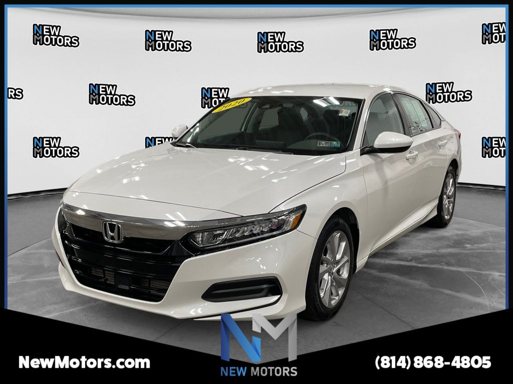 2020 Honda Accord LX 1.5T White at Braxton Motor Co